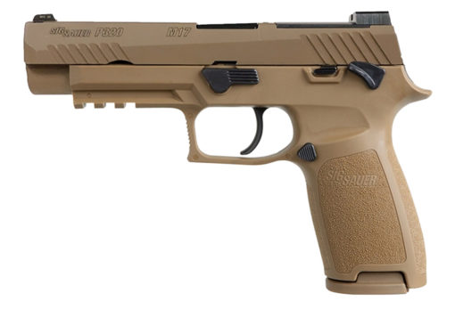 Sig Sauer 320F9M17MSMA P320 M17 *MA Compliant 9mm Luger 4.70" 10+1 Coyote PVD Coyote Polymer Grip
