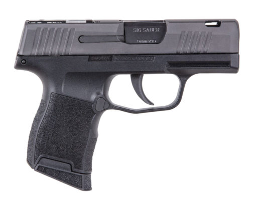 Sig Sauer 3659SASC P365 SAS 9mm Luger 3.10" 10+1 Black Black Polymer Grip