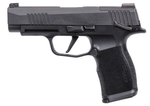 Sig Sauer 365XL9BXR3MS P365 XL 9mm Luger 3.70" 12+1 Black Black Nitron Stainless Steel Black Polymer Grip