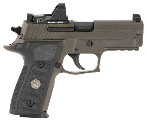 Sig Sauer 229R9LEGIONRXP P229 Compact Legion RX 9mm Luger 3.90" 10+1 Legion Gray Cerakote Elite Black G10 Grip