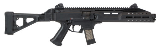 CZ 01345 Scorpion EVO 3 S2 Micro 9mm Luger 4.50" 10+1 Black SB Tactical Folding Brace Flash Can