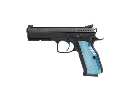 CZ Shadow 2 9mm Luger 4.89" 17+1 Black Steel Blue Aluminum Grip