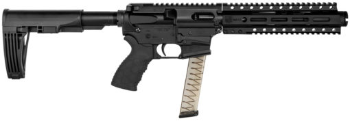 Diamondback DB9RPFB7 DB9R  9mm Luger 7.50" 32+1 Black Gearhead Works Tailhook Mod2 Brace Stock Black Magpul MOE Grip Right Hand