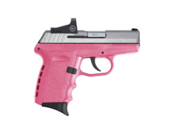 SCCY Industries CPX-2TTPKRD CPX-2 RD 9mm Luger 3.10" 10+1 Stainless Steel Slide Pink Polymer Grip NMS CTS-1500 Red Dot