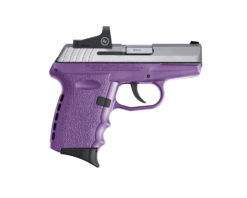 SCCY Industries CPX-2TTPURD CPX-2 RD 9mm Luger 3.10" 10+1 Stainless Steel Slide Purple Polymer Grip NMS CTS-1500 Red Dot