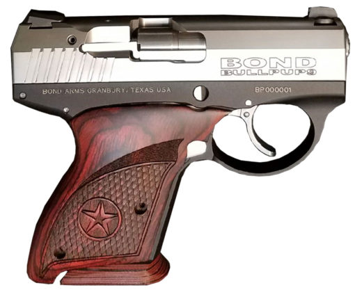 Bond Arms BABP BullPup9  9mm Luger 3.35" 7+1 Black Stainless Steel Slide Rosewood Grip