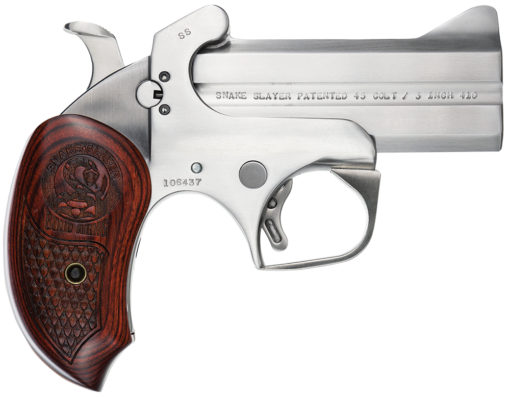 Bond Arms BASS Snakeslayer Original 45 Colt (LC)/410 Gauge 3.50" 2 Round Stainless