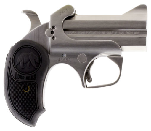 Bond Arms BAPB Papa Bear 45 Colt/410 Pistol Single 45 Colt (LC)/410 Gauge 3" 2 Round Rubber Stainless