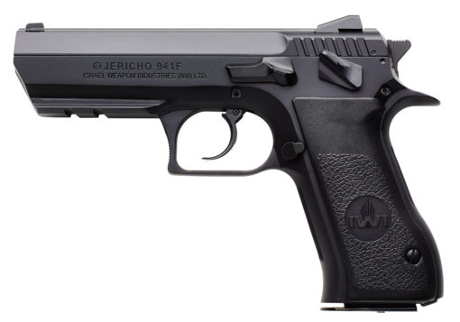 IWI US J941F910 Jericho 941 Full Size 9mm Luger 4.40" 10+1 Black Steel Black Polymer Grip