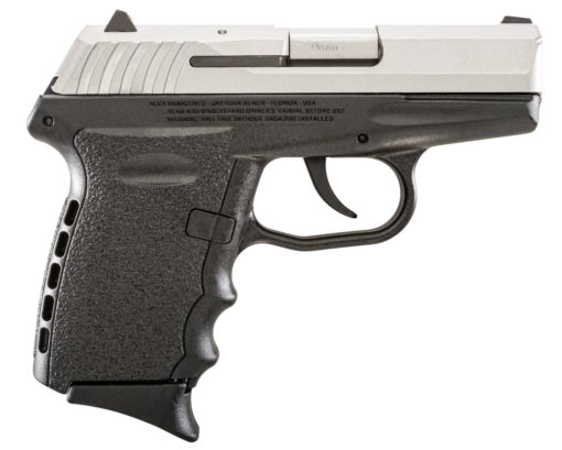 SCCY Industries CPX2TT CPX-2  9mm Luger 3.10" 10+1 Stainless Steel Slide Black Polymer Grip No Manual Safety