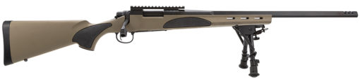 Remington Firearms 84374 700 VTR 223 Rem 5+1 22" Flat Dark Earth w/Black Panels Fixed w/Overmolded Gripping Panels Stock Matte Blued Right Hand