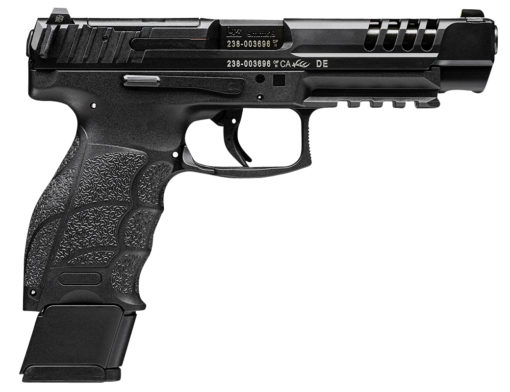 HK 81000592 VP9L Optics Ready 9mm Luger 5" 20+1 (3) Black Black Interchangeable Backstrap Grip Night Sights