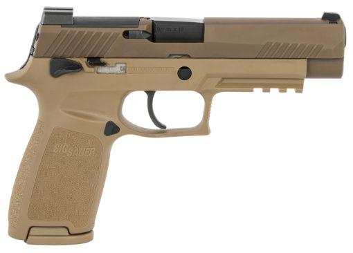 Sig Sauer 320F9M17MS2M P320 M17 9mm Luger 4.70" 17+1 Stainless Steel Coyote Stainless Steel PVD Coyote Polymer Grip