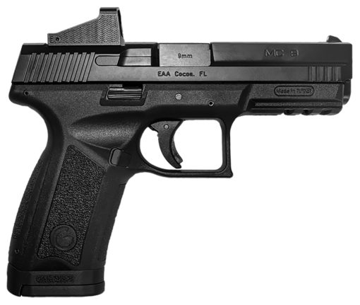 Girsan 390350 MC9  9mm Luger 4.20" 17+1 Black Blued Steel Slide Black Interchangeable Backstrap Grip