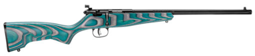 Savage Arms 13802 Rascal  22 LR 1rd Cap 16.13" Matte Blued Rec/Barrel Gray & Teal Hybrid Laminate Boyd's Minimalist Stock Right Hand (Youth)