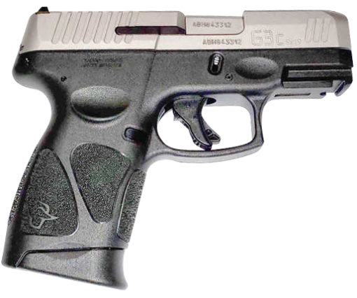 Taurus 1C3C939 G3C  9mm Luger 3.20" 12+1 Stainless Steel Slide Black Polymer Grip