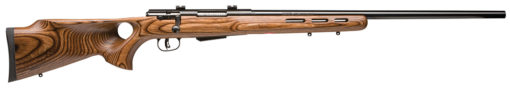 Savage Arms 18528 25 Lightweight Varminter-T 223 Rem 4+1 Cap 24" Matte Black Rec/Barrel Natural Brown Laminate Fixed Thumbhole Stock Right Hand (Full Size) with Detachable Box Magazine
