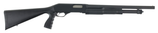 Stevens 19485 320 Security 12 Gauge 18.50" 5+1 3" Matte Blued Black Fixed Pistol Grip Stock Ambidextrous Hand (Full Size) Includes Cylinder Choke