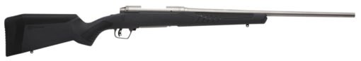 Savage Arms 57056 110 Storm 270 Win 4+1 Cap 22" Matte Stainless Rec/Barrel Matte Gray Fixed AccuStock Stock Left Hand (Full Size)