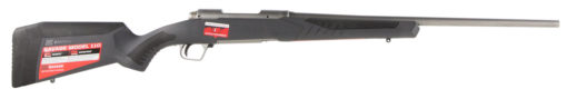 Savage Arms 57170 110 Storm 6.5 Creedmoor 4+1 Cap 22" Matte Stainless Rec/Barrel Matte Gray Fixed AccuStock with AccuFit Stock Left Hand (Full Size)