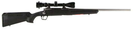 Savage Arms 57286 Axis XP 223 Rem 4+1 Cap 22" Matte Stainless Rec/Barrel Matte Black Stock Right Hand (Full Size) Includes Weaver 3-9x40mm Scope
