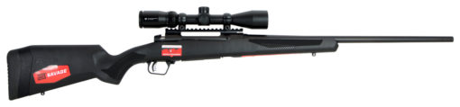 Savage Arms 57318 110 Apex Hunter XP 22-250 Rem 4+1 Cap 20" Matte Black Rec/Barrel Matte Black Stock Left Hand (Full Size) Includes Vortex Crossfire II 3-9x40mm Scope