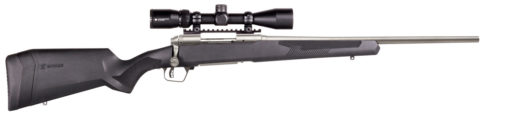 Savage Arms 57345 110 Apex Storm XP 7mm-08 Rem 4+1 Cap 20" Matte Stainless Rec/Barrel Matte Black Stock Right Hand (Full Size) Includes Vortex Crossfire II 3-9x40mm Scope