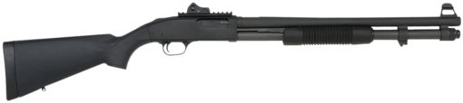 Mossberg 50771 590A1 Tactical SPX 12 Gauge 3" 8+1 20" Parkerized Heavy-Walled Barrel Black Rec with Ghost Ring Rear Sight Black Synthetic Stock Right Hand Includes Bayonet Lug