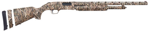 Mossberg 54218 500 Super Bantam 20 Gauge 22" 5+1 3" Overall Mossy Oak Shadow Grass Blades Fixed with Spacers Stock Right Hand (Youth) Includes Accu-Set Chokes