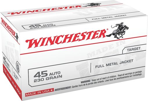 Winchester Ammo USA45AVP USA  45 ACP 230 gr Full Metal Jacket (FMJ) 100 Bx/5 Cs (Value Pack)