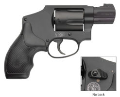 Smith & Wesson 103072 M&P 340  357 Mag 5rd 1.88" Black Matte Black Scandium Alloy Black Polymer Grip (No Internal Lock)