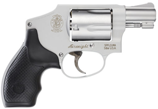 Smith & Wesson 103810 642 Airweight 38 S&W Spl +P 5rd 1.88" Stainless Matte Silver Aluminum Black Polymer Grip (No Internal Lock)