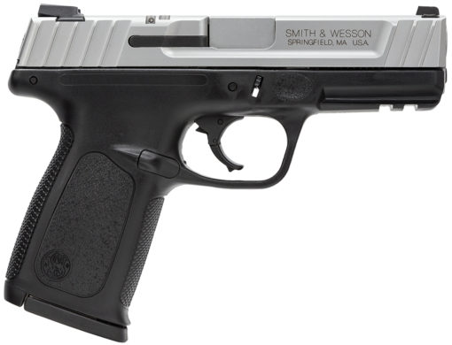 Smith & Wesson 223900 SD9 VE 9mm Luger 4" 16+1 Black Satin Stainless Steel Slide Textured Black Polymer Grip