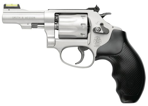 Smith & Wesson 160221 317 Kit Gun 22 LR 8rd 3" Stainless Matte Silver Aluminum Black Polymer Grip