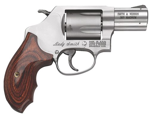 Smith & Wesson 162414 60 Ladysmith 357 Mag 5rd 2.10" Stainless Matte Stainless Steel Wood Grip