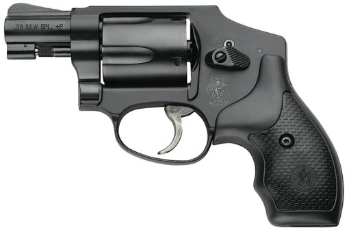 Smith & Wesson 162810 442 Airweight 38 S&W Spl +P 5rd 1.88" Black Black Aluminum Black Polymer Grip