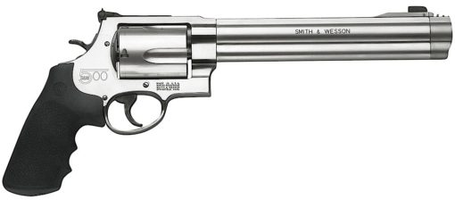 Smith & Wesson 163500 500  500 S&W 5rd 8.38" Stainless Steel Satin Stainless Black Polymer Grip