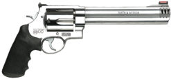 Smith & Wesson 163501 500  500 S&W 5rd 8.38" Stainless Stainless Steel Black Polymer Grip