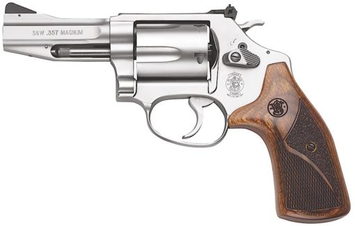 Smith & Wesson 178013 Performance Center Pro 60 357 Mag 5rd 3" Stainless Satin Stainless Wood Grip
