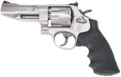 Smith & Wesson 178014 Performance Center Pro 627 357 Mag 8rd 4" Stainless Matte Silver Stainless Steel Black Polymer Grip