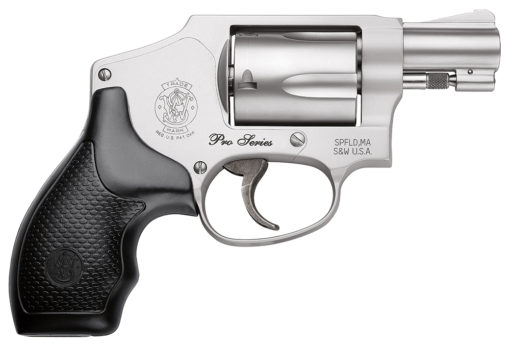 Smith & Wesson 178042 Performance Center Pro 642 38 S&W Spl +P 5rd 1.88" Stainless Matte Silver Aluminum Black Polymer Grip