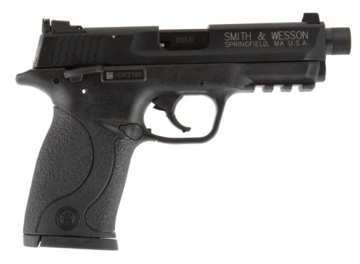 Smith & Wesson 10199 M&P Compact 22 LR 3.50" TB 10+1 Black Black Armornite Aluminum Slide Black Polymer Grip