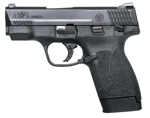 Smith & Wesson 180022 M&P Shield M2.0 45 ACP 3.30" 6+1 Matte Black Black Armornite Stainless Steel Slide Black Polymer Grip