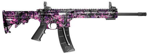 Smith & Wesson 10212 M&P15-22 Sport 22 LR 16.50" 25+1 Muddy Girl 6 Position Stock Black Polymer Grip Right Hand