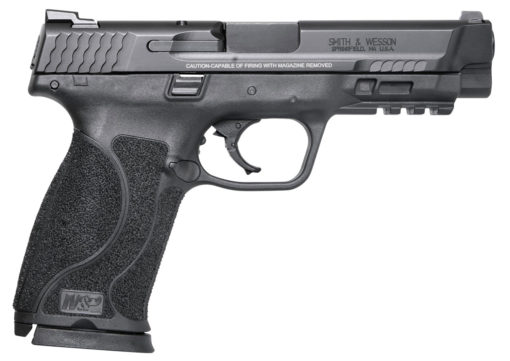 Smith & Wesson 11523 M&P M2.0 45 ACP 4.50" 10+1 Black Black Armornite Stainless Steel Slide Black Interchangeable Backstrap Grip
