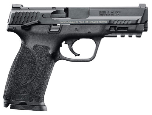 Smith & Wesson 11524 M&P M2.0 9mm Luger 4.25" 17+1 Black Black Armornite Stainless Steel Slide Black Interchangeable Backstrap Grip