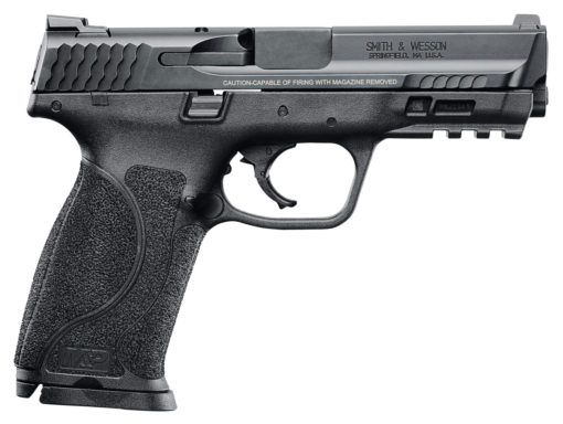 Smith & Wesson 11521 M&P M2.0 9mm Luger 4.25" 17+1 Black Black Armornite Stainless Steel Slide Black Interchangeable Backstrap Grip