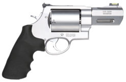 Smith & Wesson 11623 Performance Center 500 500 S&W 5rd 3.50" Stainless Steel Stainless Steel Black Polymer Grip
