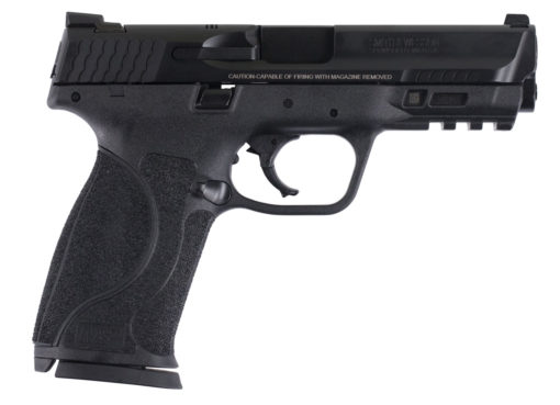 Smith & Wesson 11761 M&P M2.0 9mm Luger 4.25" 10+1 Black Black Armornite Stainless Steel Slide Black Polymer Grip