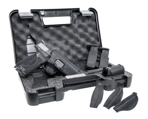Smith & Wesson 11766 M&P M2.0 Carry & Range Kit 40 S&W 4.25" 15+1 Black Black Armornite Stainless Steel Slide Black Interchangeable Backstrap Grip
